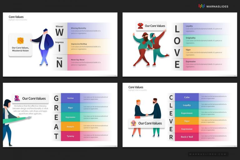 Core Values PowerPoint Template | Best PowerPoint Template 2021