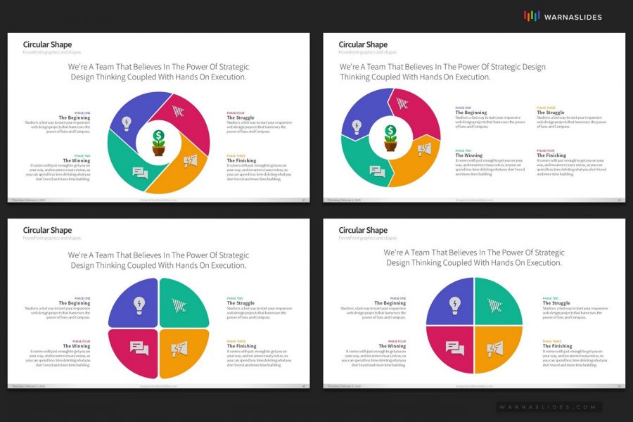 Cycle & Circular Shape PowerPoint Templates | Best PowerPoint Template 2021