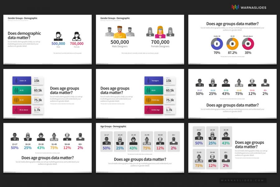 Demographic & Data & PowerPoint Template | Best PowerPoint Template 2021