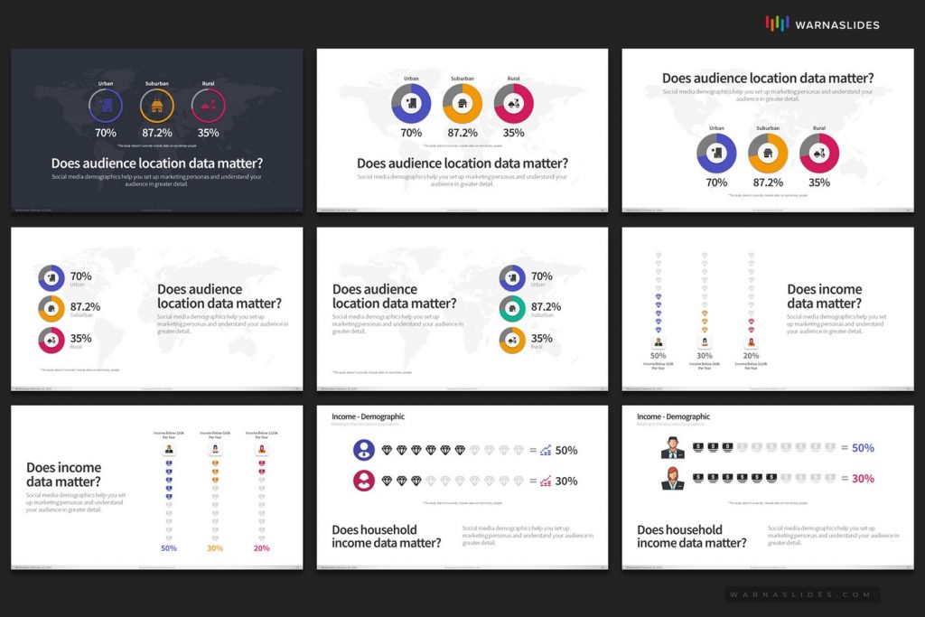 Demographic & Data & Powerpoint Template 